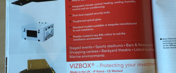 environmental projector housing advert