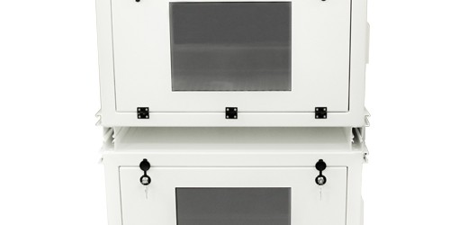 stacking AV enclosures