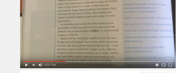 Media coverage enclosures