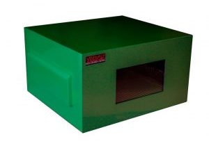 Africa outdoor projector enclosure in green