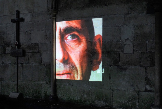 salisbury cathedral outdoor projection with vizbox