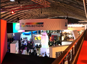 Digital Projection ISE stand Amsterdam