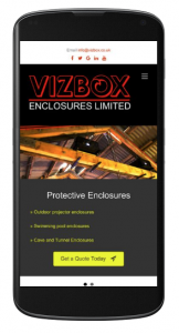 VIZBOX new projector enclosure website launched