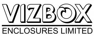 VIZBOX outdoor projector enclosure logo
