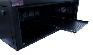 Projector Enclosure with sliding rail