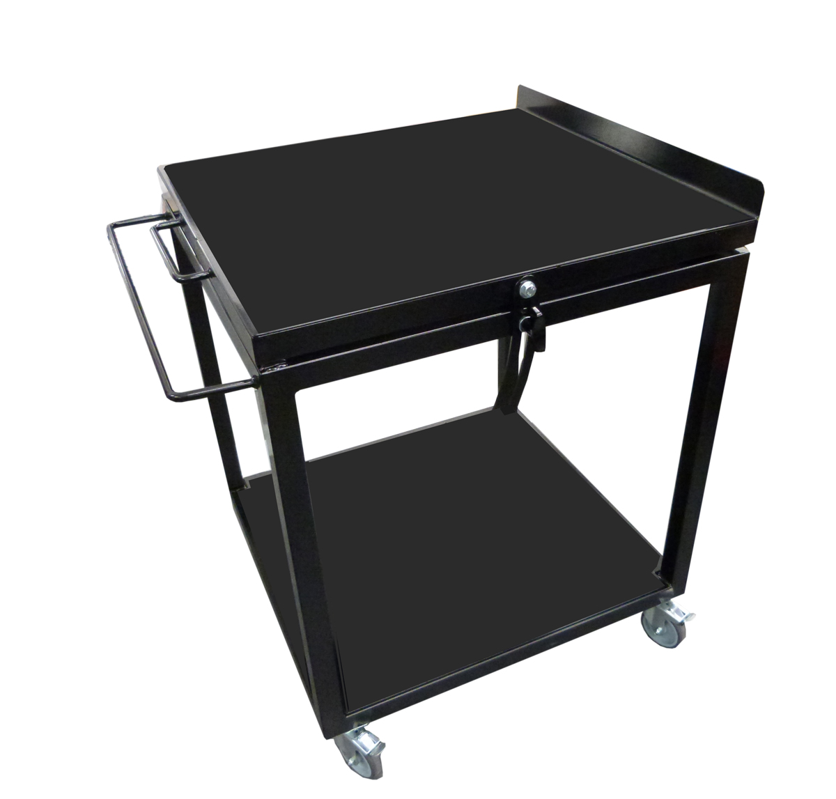 Projector trolley with adjustable tilt closed March 2020