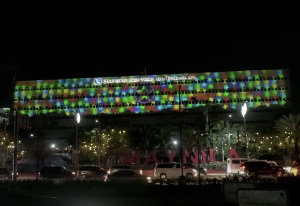 First video mapping using outdoor projector enclosures in Philippines