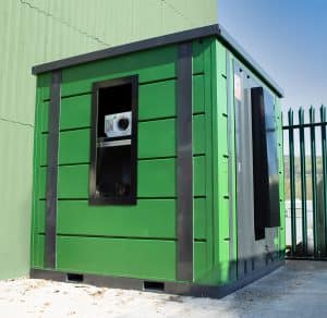 Outdoor projector cabin to house up tp 6 projectors